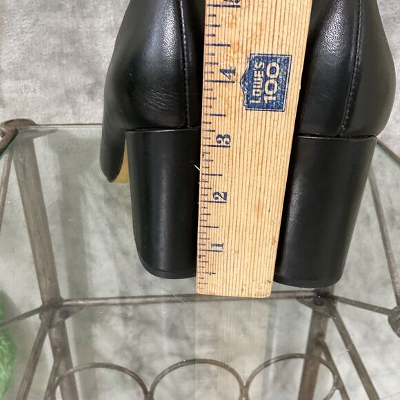 BELLA VITA Career Leather PUMPS, SIZE 6 WW wide width shoes black - Picture 6 of 11